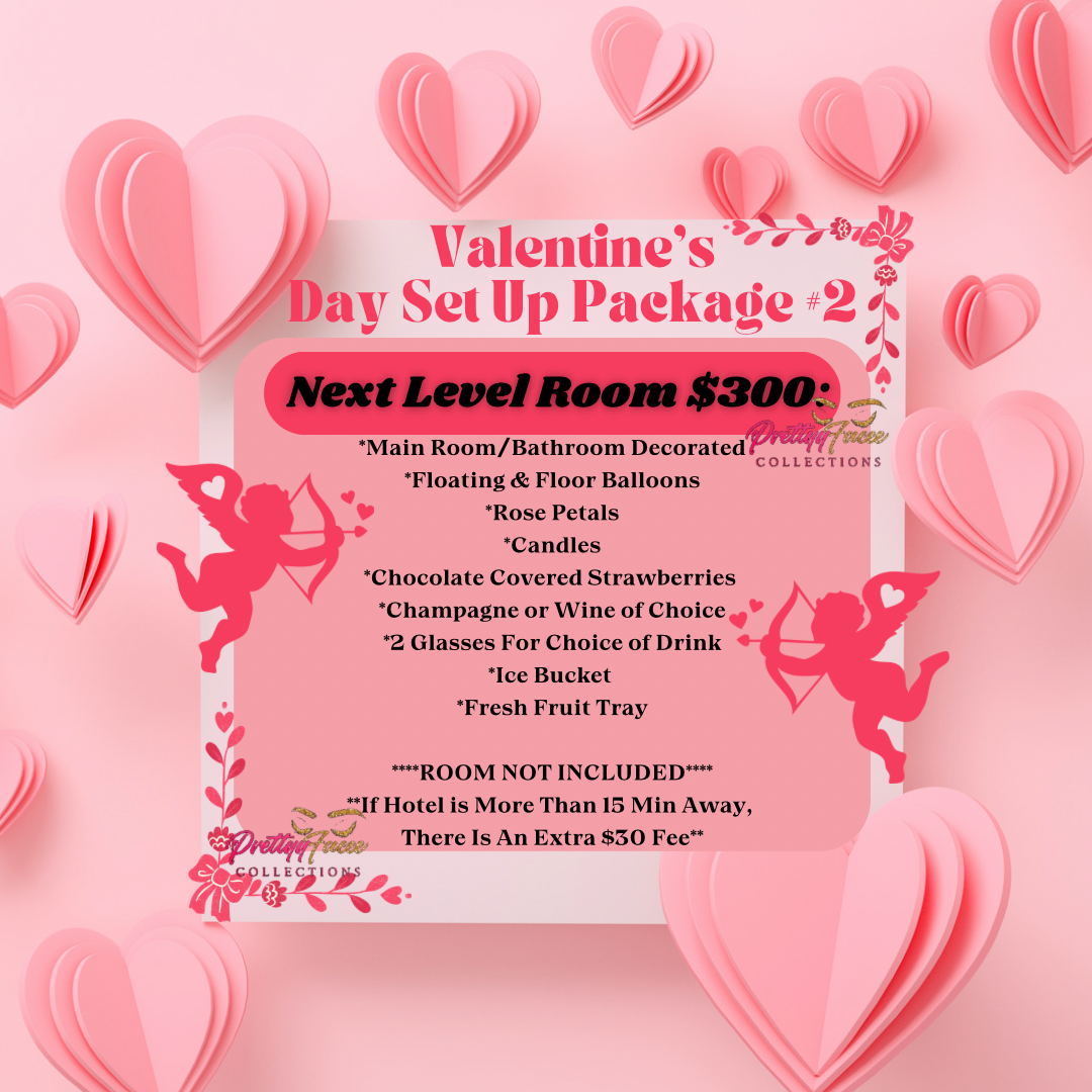 Valentines Day Room Set Up