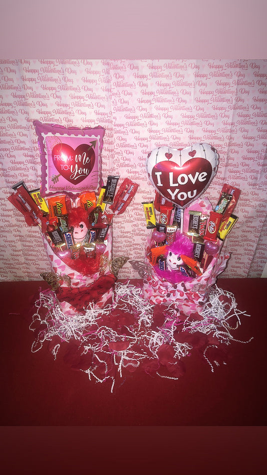 Valentines Day Candy Bouquet