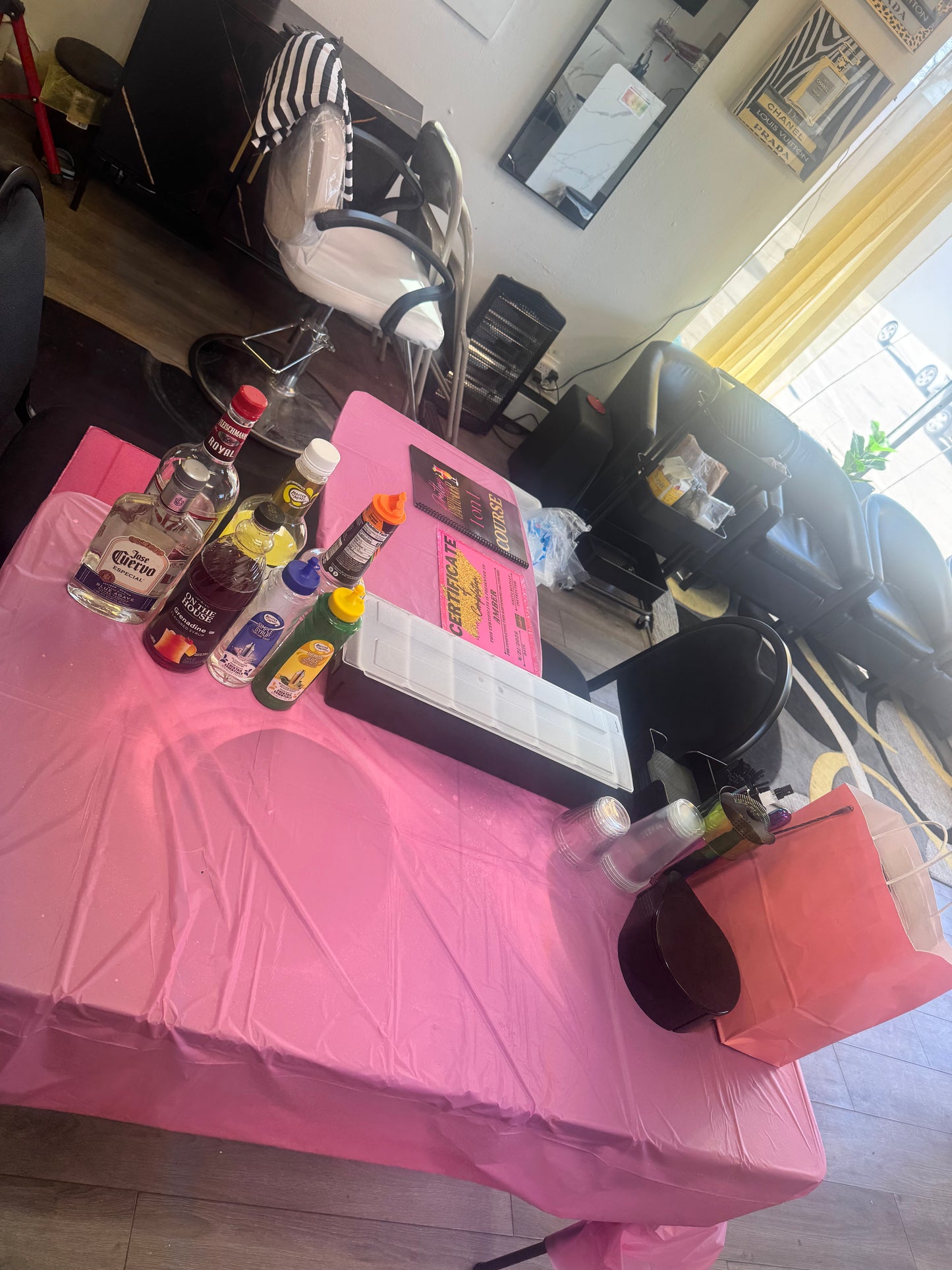 1 on 1 Bartending Class