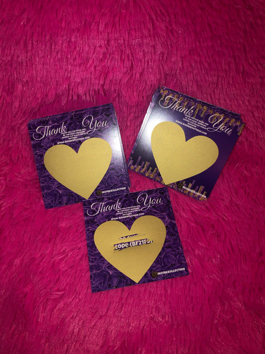Scratch Off Cards